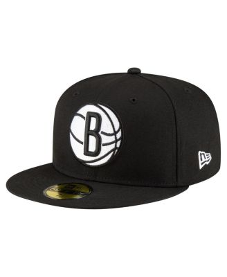 New Era - Men's Black Brooklyn Nets 59FIFTY Fitted Hat