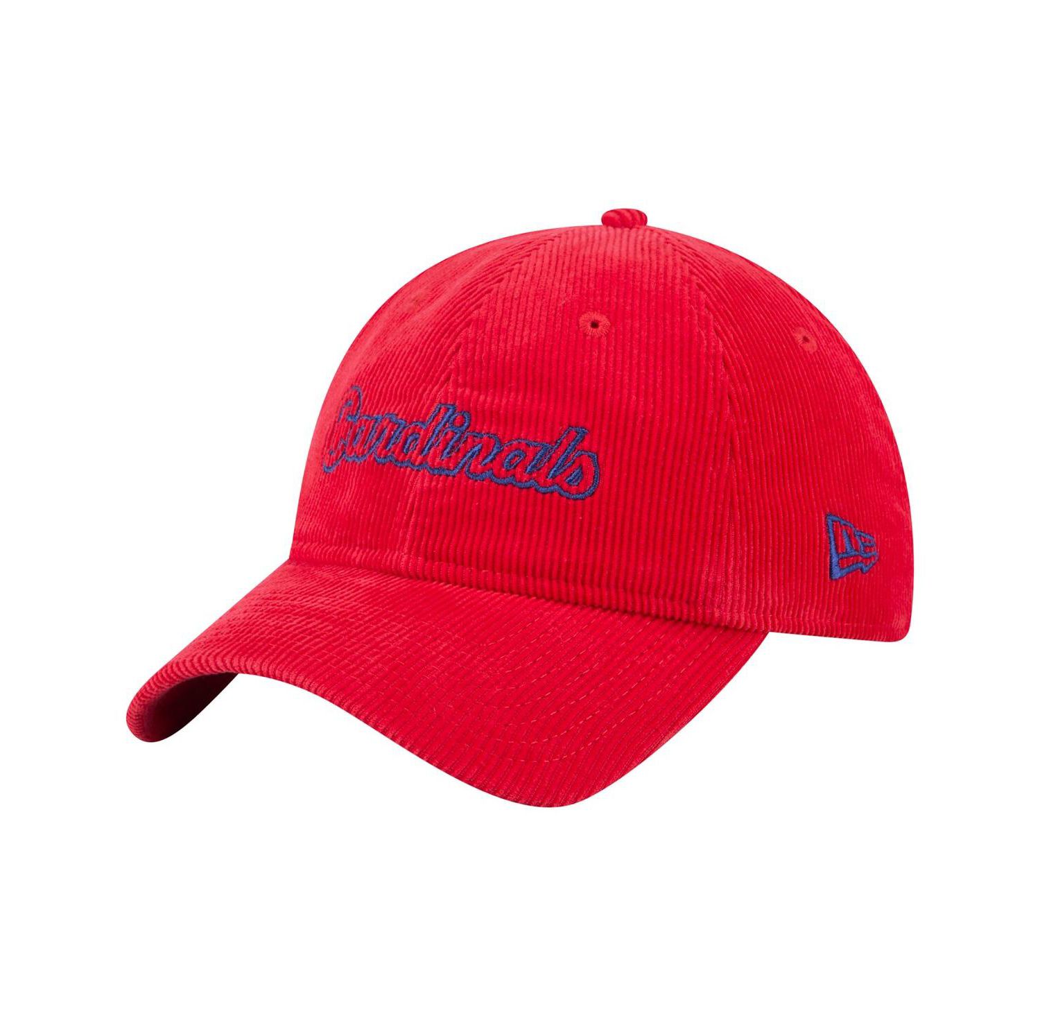 Women's Red St. Louis Cardinals Corduroy 9TWENTY Adjustable Hat