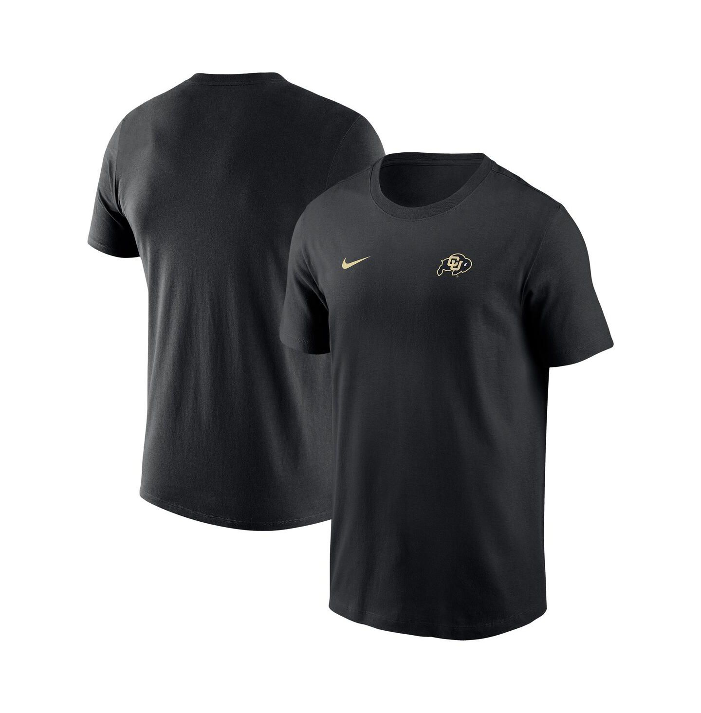 Мужская футболка Nike Black Colorado Buffaloes 2025 Sideline Legend Performance — фото 1