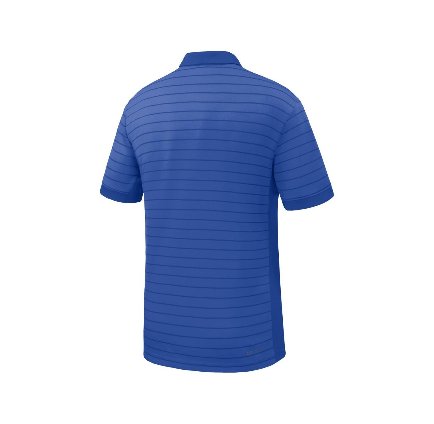 Men's Royal Boise State Broncos 2025 Early Season Coaches Sideline Victory Stripe Performance Polo Shirt
