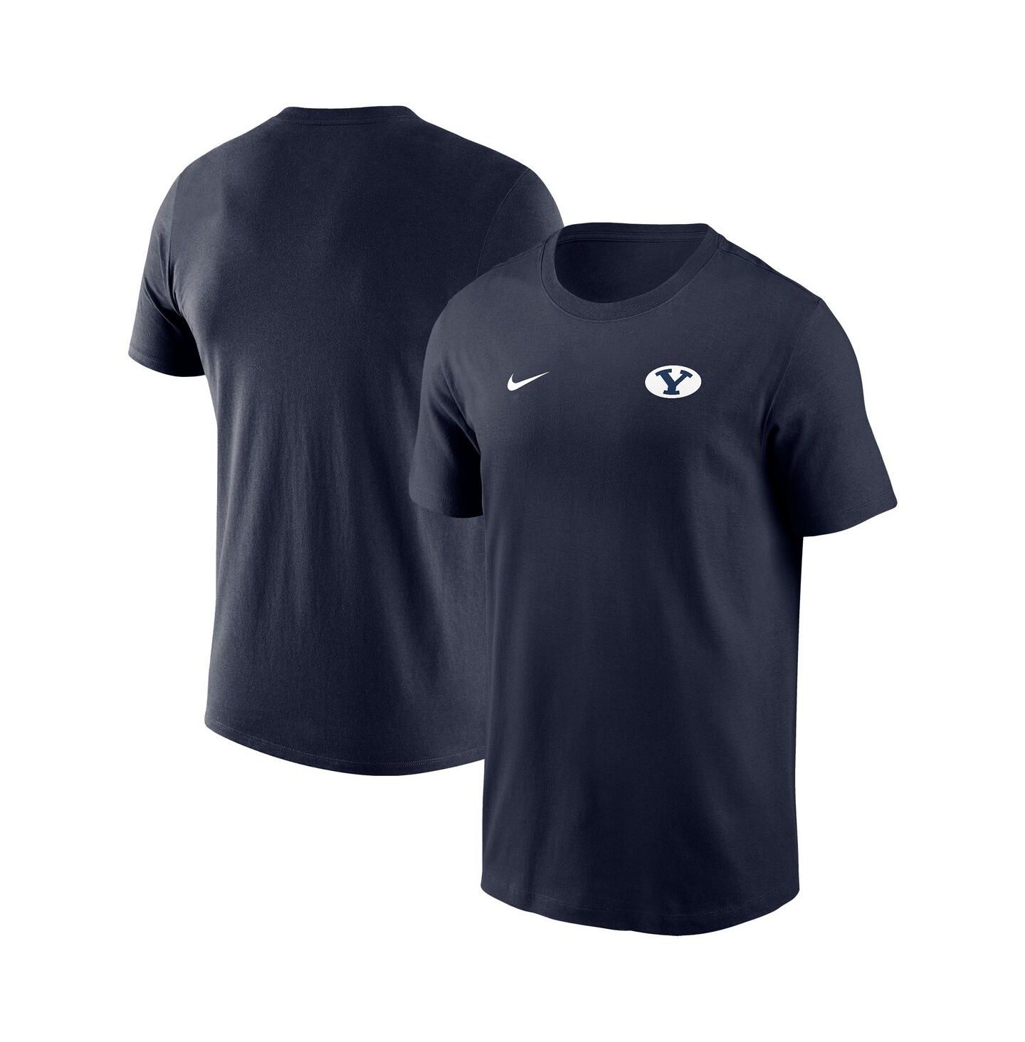Мужская футболка Nike Navy BYU Cougars 2025 Sideline Legend Performance — фото 1