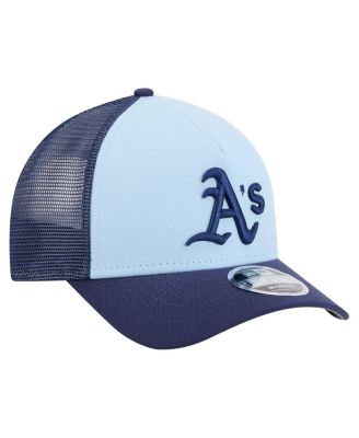 Men's Light Blue/Navy Athletics 2-Tone Color Pack 9FORTY M-Crown A-Frame Adjustable Hat