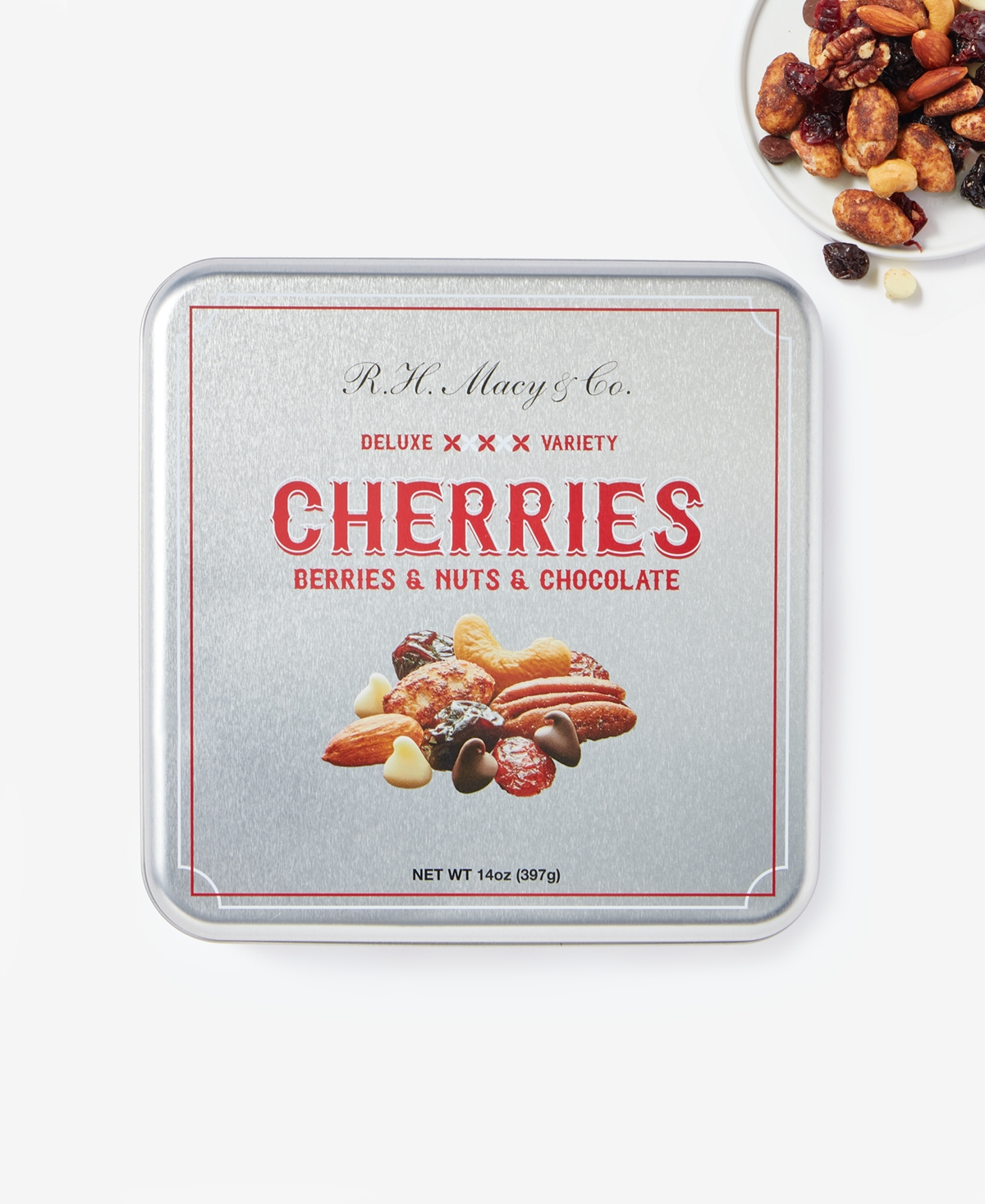 R.h Macy & Co. Holiday Deluxe Assortment Cherries, Berries, Nuts & Chocolate, 14 oz.