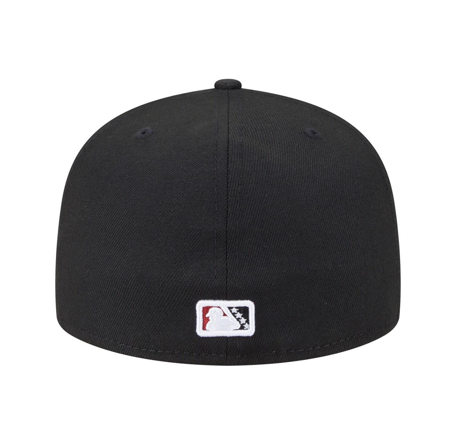 Men's Black/Red Sacramento River Cats Authentic Collection 59FIFTY Fitted Hat