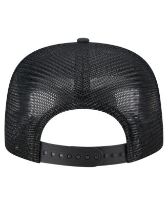 Men's Black Los Angeles Angels Gummy Golfer Trucker Adjustable Hat