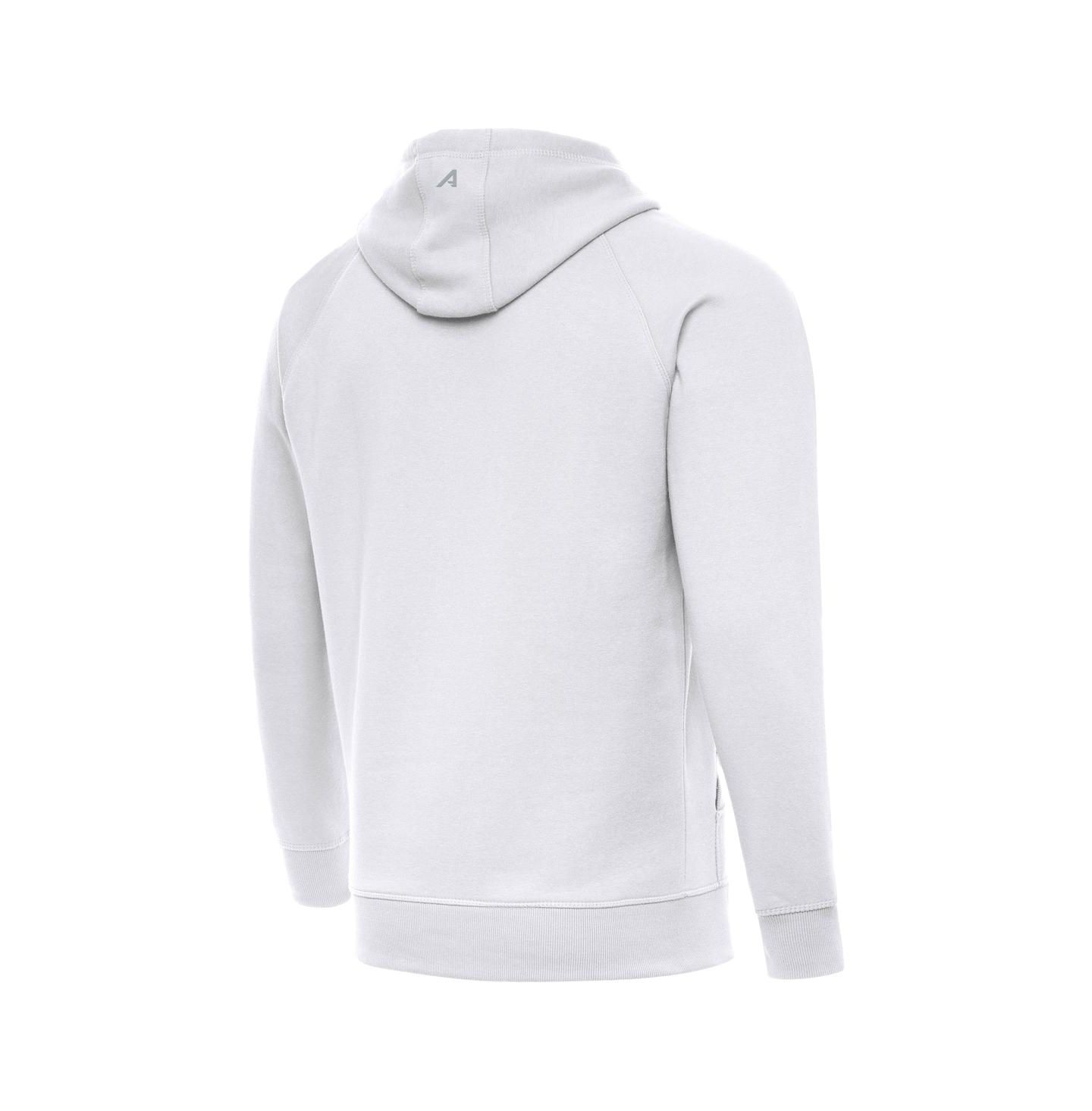 Мужское худи Antigua White Seattle Seahawks Victory Pullover — фото 3