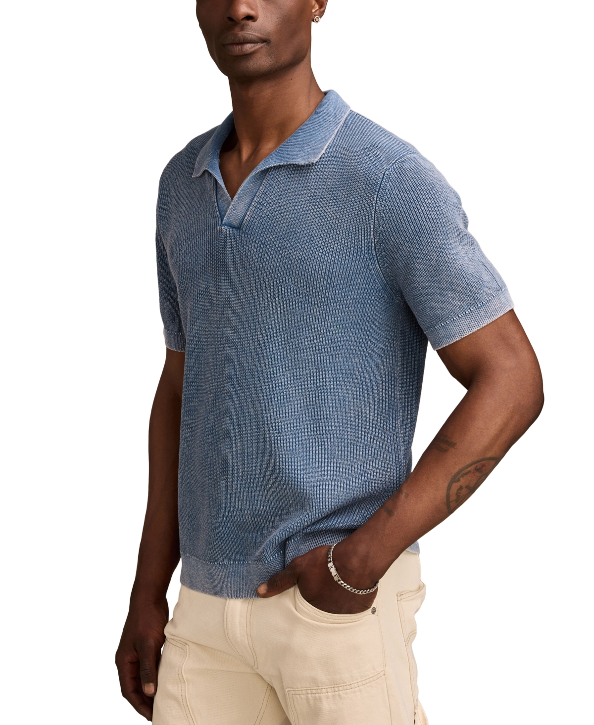 Lucky Brand Men's Washed Polo Shirt