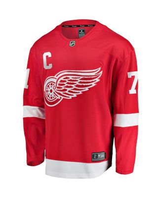 Men's Dylan Larkin Red Detroit Red Wings 2023/24 Captain Breakaway Player Jersey