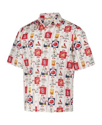 Men's White St. Louis Cardinals Champions Scenic Button-Up Shirt