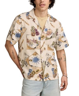 Lucky Brand - Men's Mediterranean Map Graphic Shirt