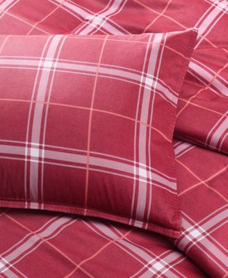 Windowpane Plaid 3-Pc. Comforter Set, Full/Queen, Exclusively for Macy's