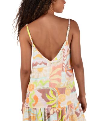 Juniors' Vacay Dreams V-Neck Mini Cover-Up Dress