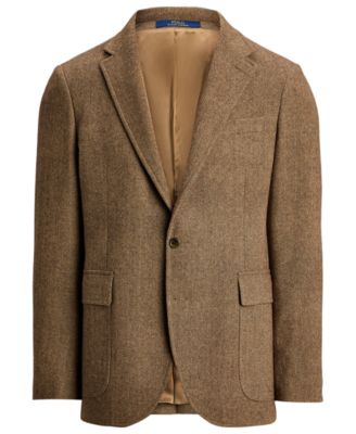 Men's Polo Modern Herringbone Sport Blazer