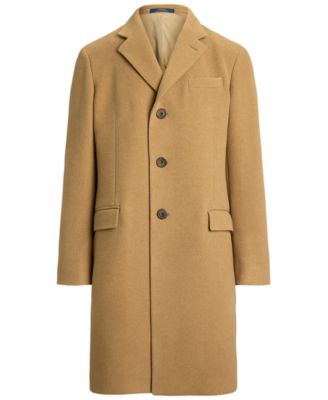 Men's Tailored Melton Topcoat