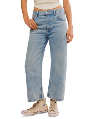 Women's Deep Trance Boyfriend Cut Cotton Jeans