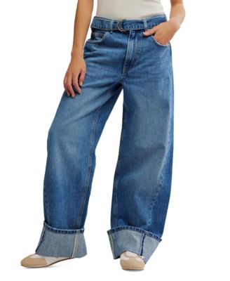 Women's East Bay High-Rise Cuffed Cotton Jeans