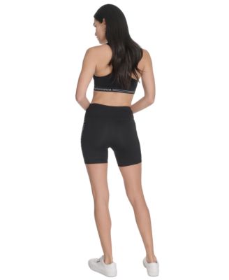 Women's Outline Logo High-Rise Bike Shorts