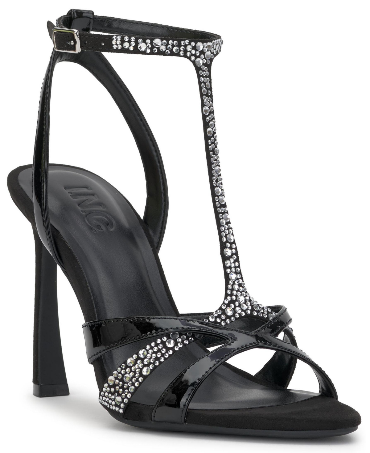 Women's Laesta Stiletto Heel Evening Sandals, Exclusively at Macy's - Black