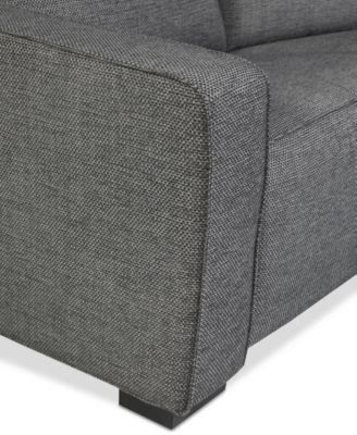 Miren 6-Pc. Fabric Sectional with 3 Power Headrest Recliners with Console, Exclusively at Macy's