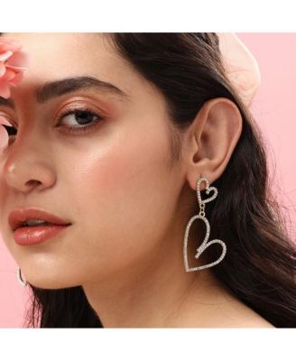Women's Heart Drop Earrings