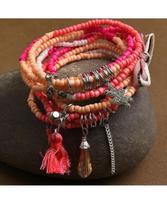 Women's Snowflake Multi-Layer Bracelet