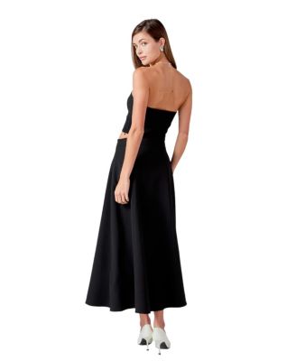 Women's Flare A Line Midi Skirt