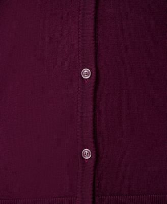 Plus Size 3/4-Sleeve Cardigan Sweater