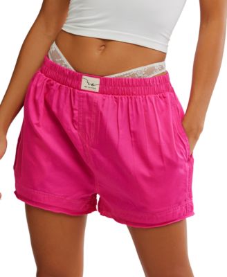 Women's Day to Day Solid Boxer Shorts