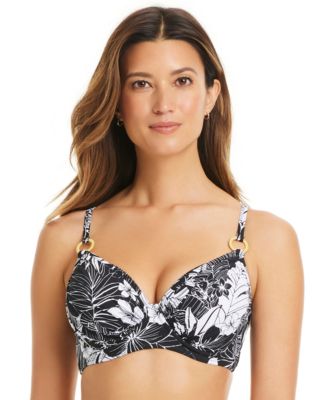 Bleu by Rod Beattie - Women's Double Duty Underwire Bra-Style Bikini Top