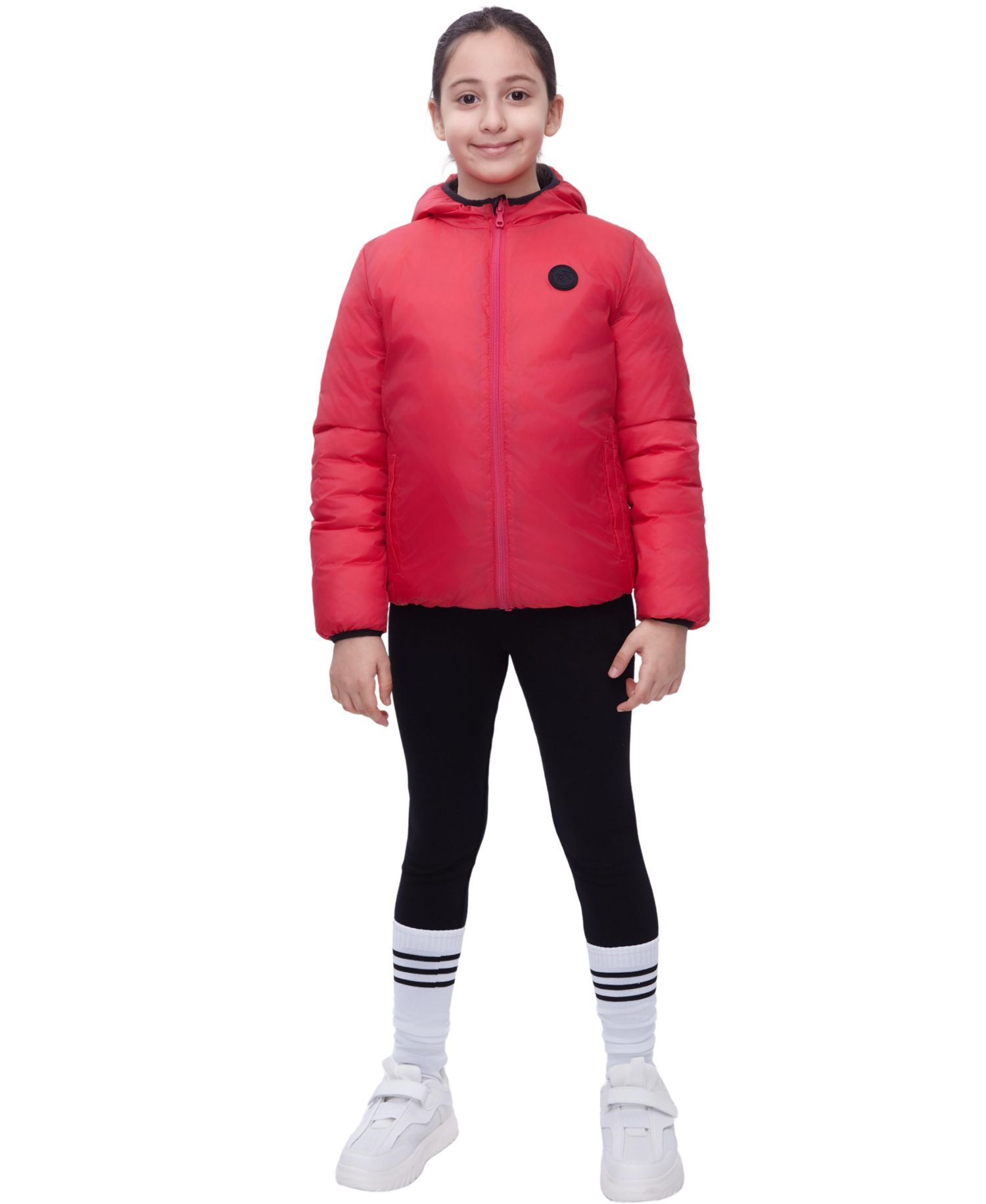 Girls (4 - 18) Reversible Lightweight Puffer Jacket