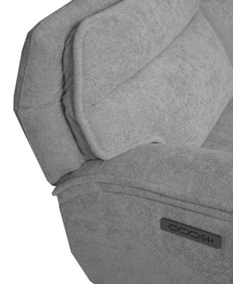 Ozryn 6-Pc. Fabric Sectional with Console and 3 Power Motion Chairs, Exclusively at Macy's