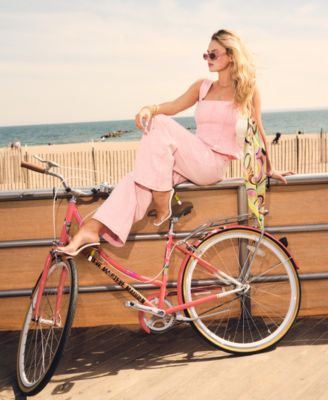 Women's Denim Peplum Top