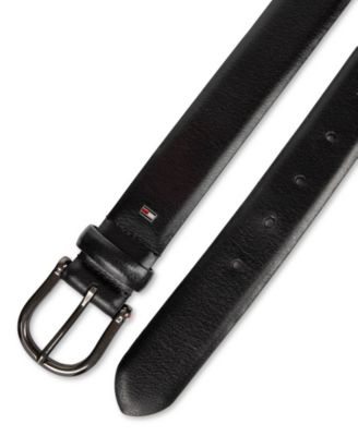 Men's Nautical Feather Edge Leather Belt