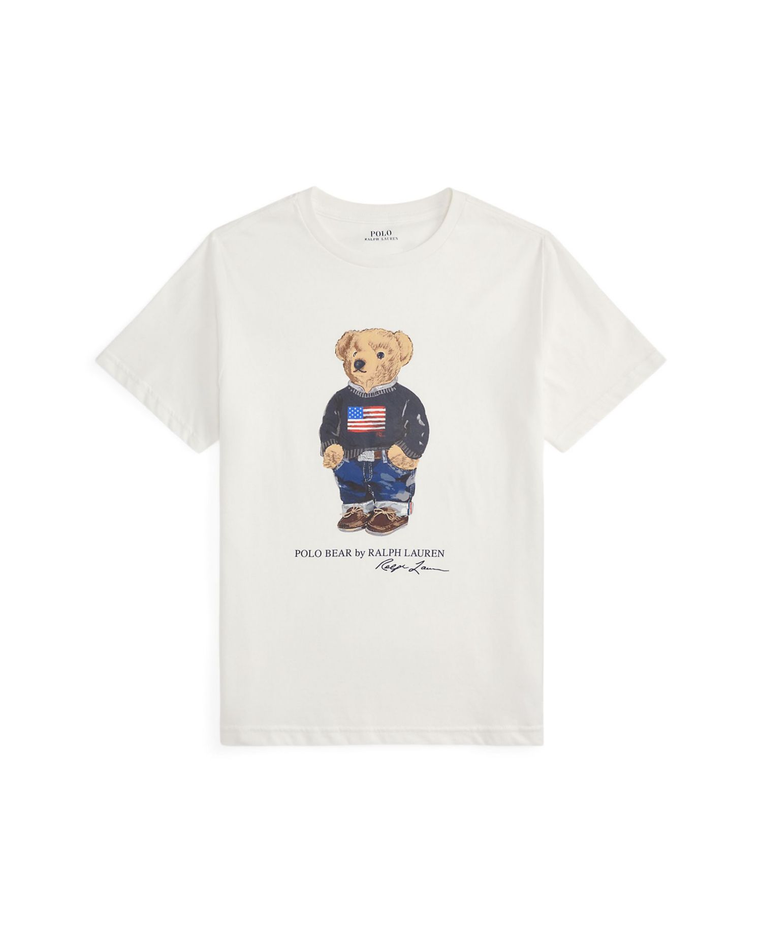 Boys' 2-7 Polo Bear Jersey T-Shirt