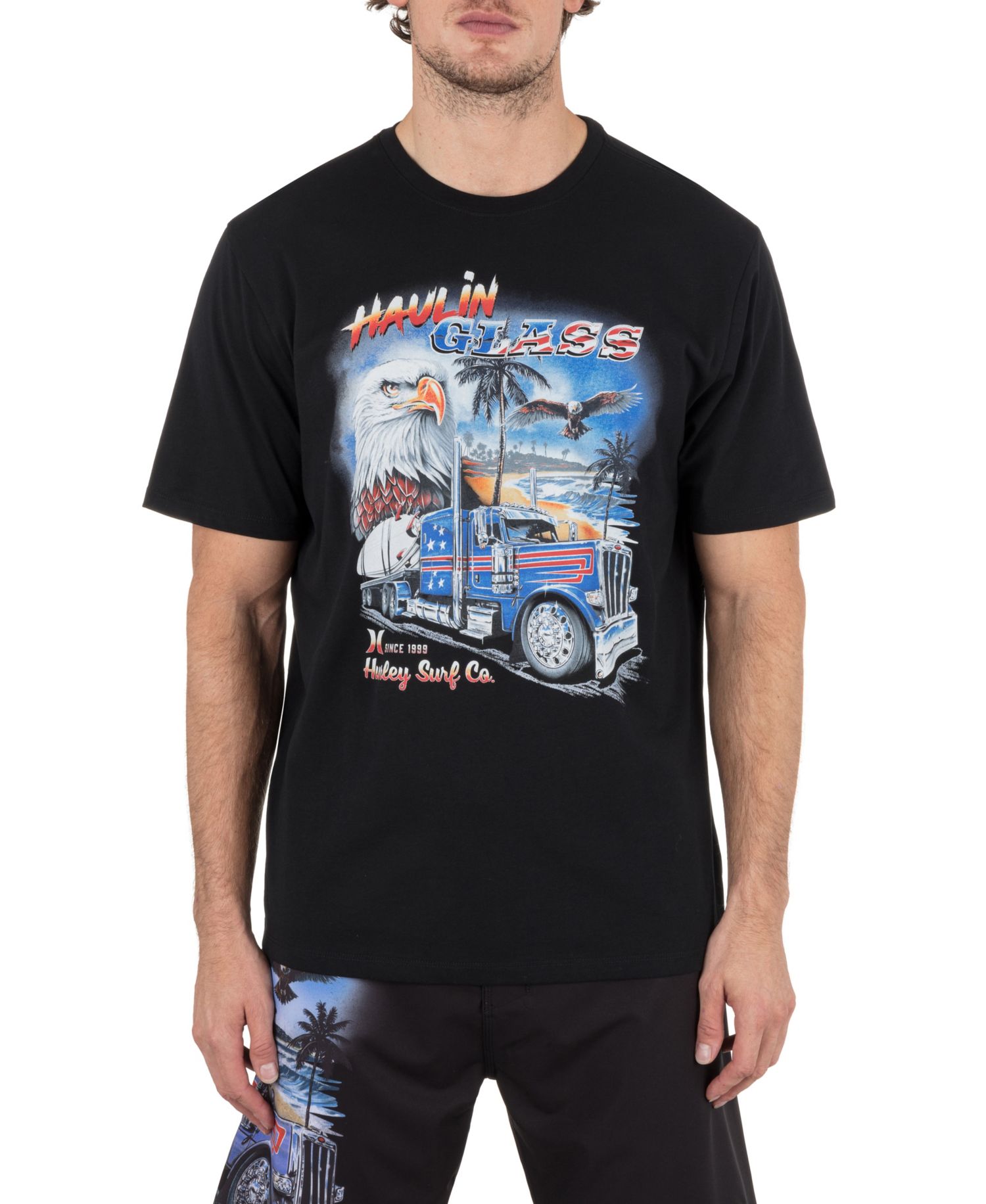 Men's Haulin' Glass Short Sleeve T-Shirt