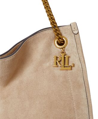 Suede Large Bradley Shopper Tote Bag
