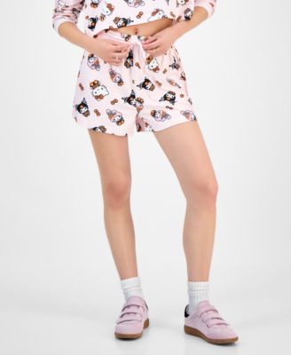 Juniors' Hello Kitty & Friends Halloween Lounge Shorts