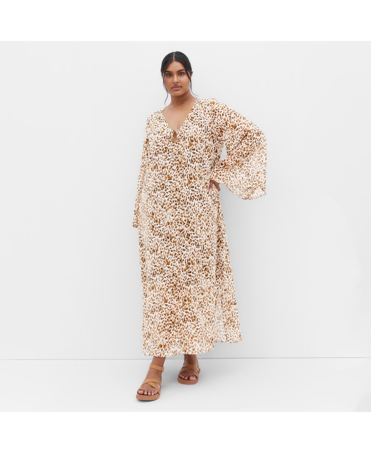Plus Size Gigi Print Maxi Dress