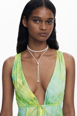 Women's Long dress with buttons