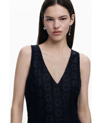 Women's Sleeveless lace dress