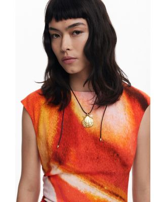 Women's Draped long dress