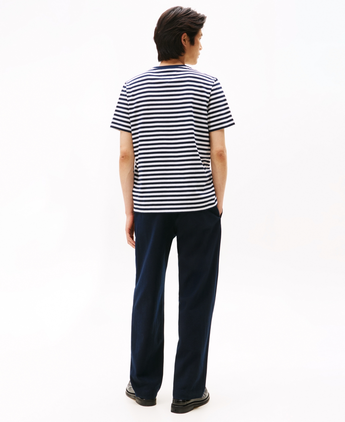 Tommy Hilfiger Men's Regular-fit Essential Stripe T-shirt