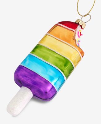 Love Is Love Rainbow Popsicle Ornament, Macy's Exclusive