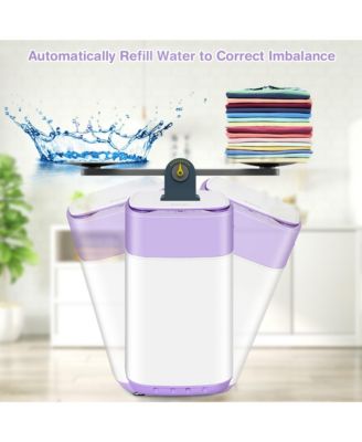 8lbs Portable Fully Automatic Washing Machine W/ Drain Pump