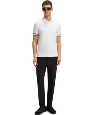 Men's Cotton Slim-Fit Polo Shirt