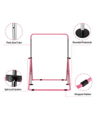 RokePro Gymnastics Gymnastics Bar, Foldable Gymnastics Bar, Height