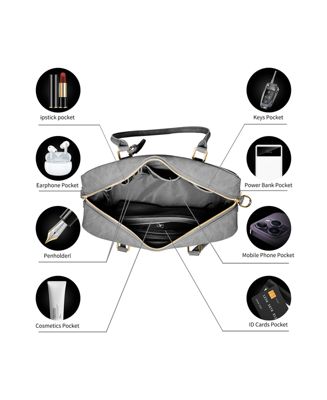 Margaret L Handbag Top Zipper Travel Bag Victoria Hyde