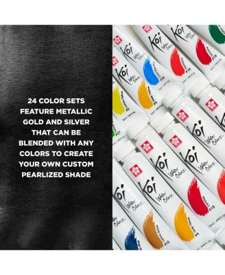 Koi Watercolor, 24 Colors