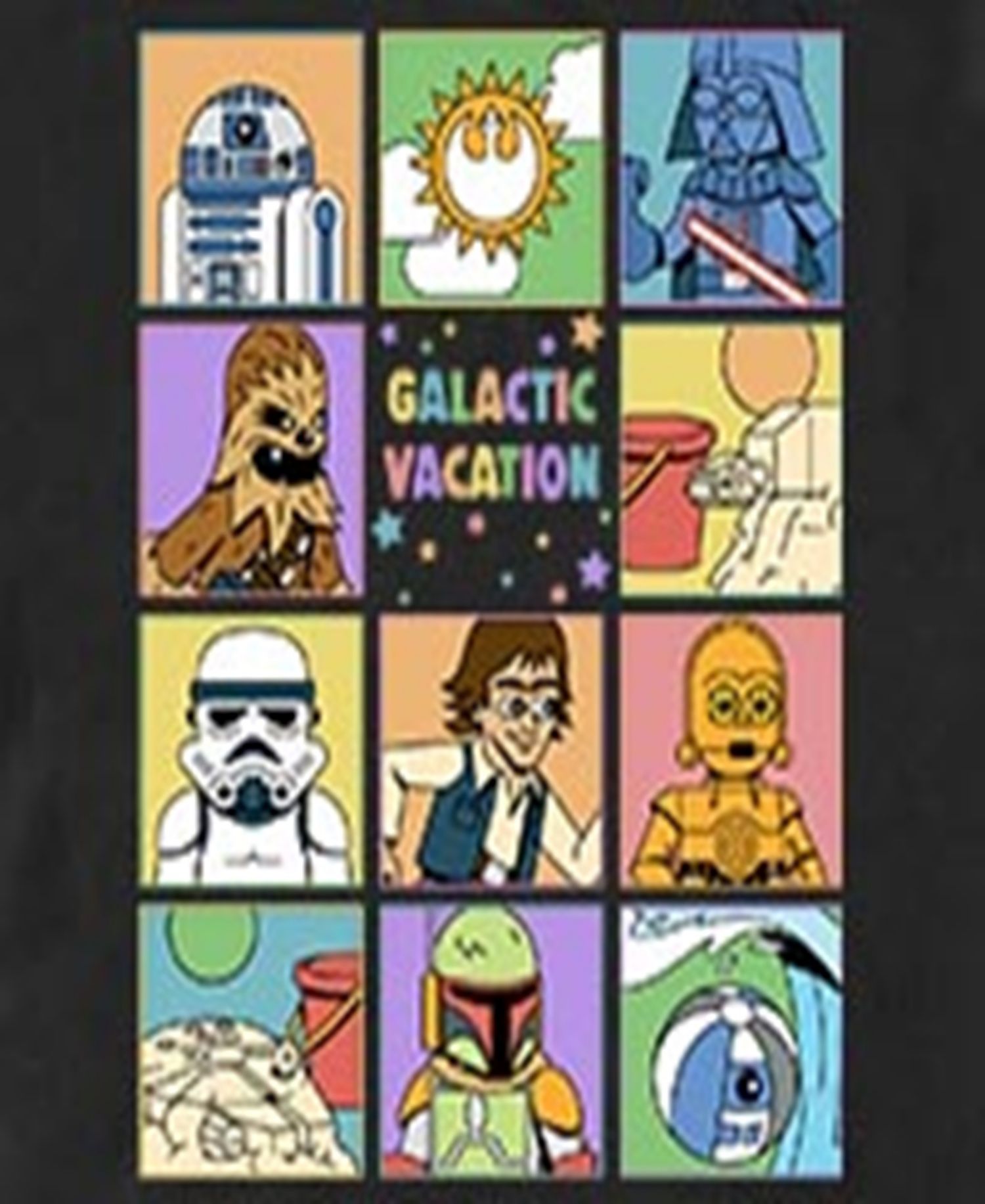 Men's Galactic Vacay Short Sleeve T-Shirt