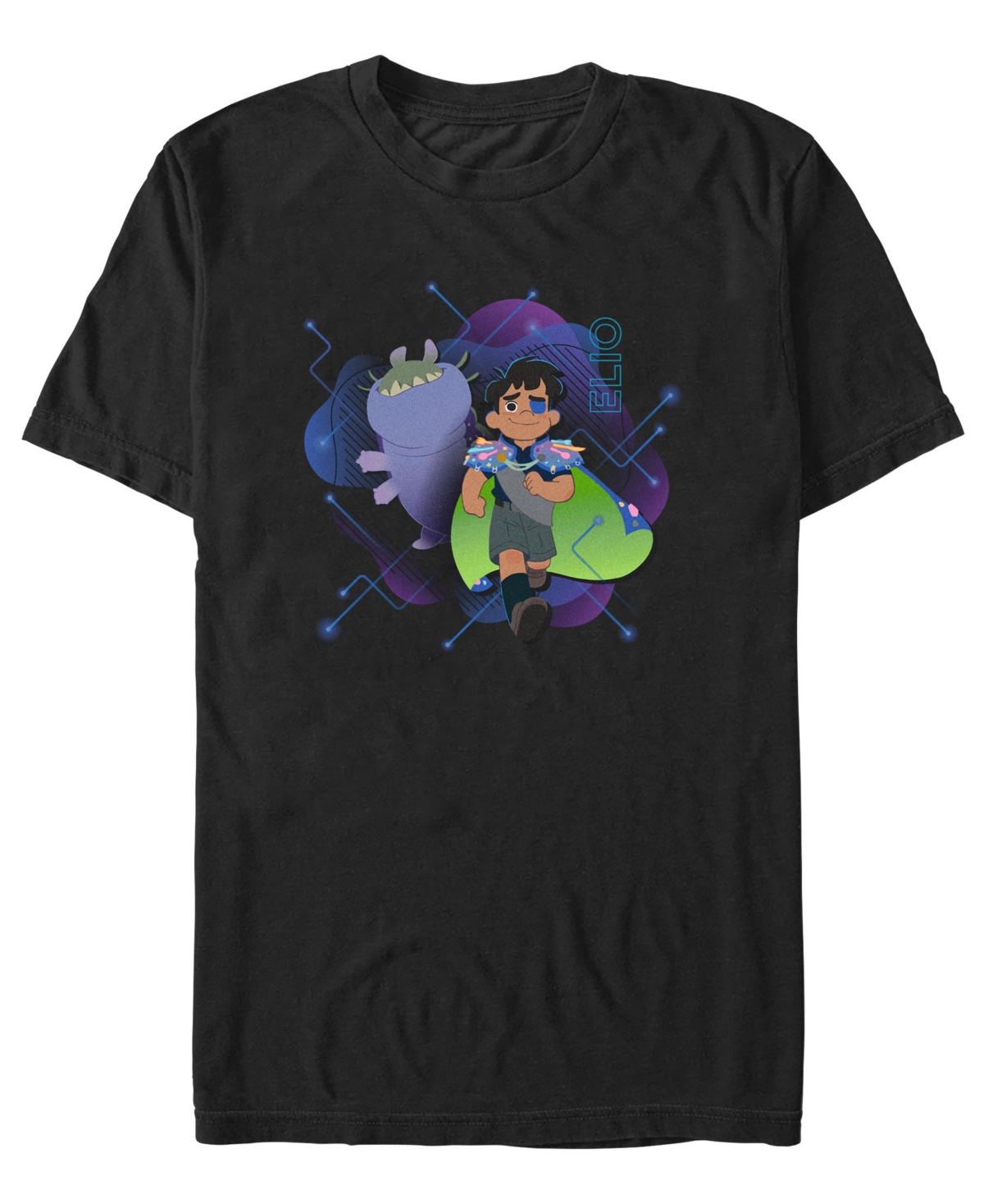 Men's Elio and Glordon T-Shirt - Black